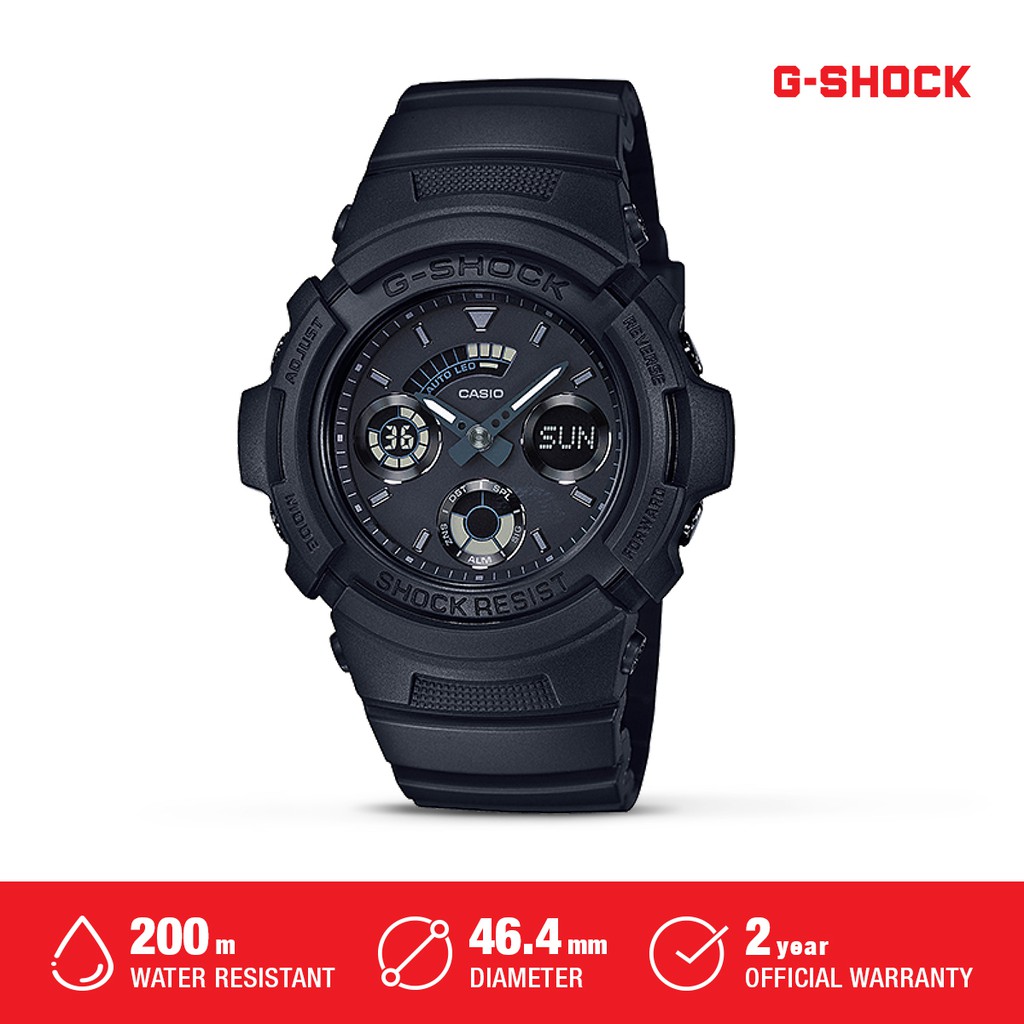 Casio G-Shock Neobrite Original Jam Tangan Pria AW-591BB-1ADR Waterproof