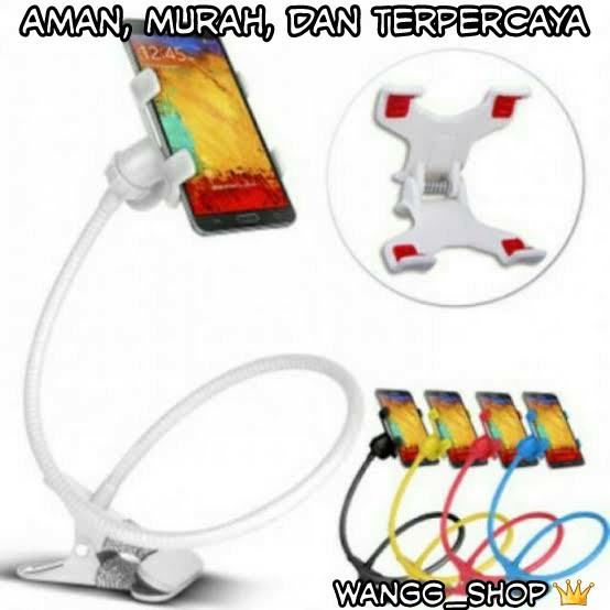 [TERMURAH] LAZYPOD SMARTPHONE HOLDER / PENJEPIT HP FLEKSIBEL