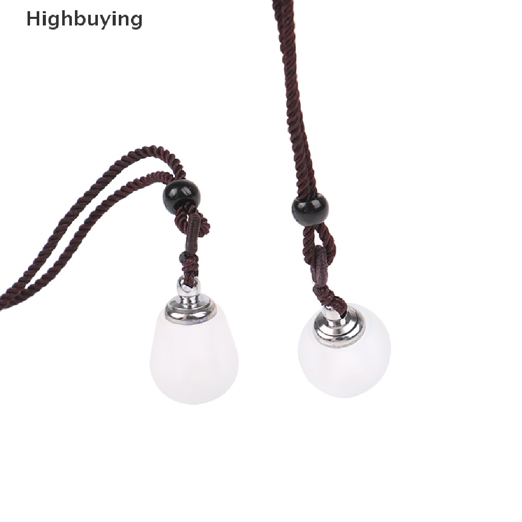 Hbid 1Pc Kalung Rantai Liontin Botol Hollow Holder Abu Kremasi Dengan Tali Lanyard Glory