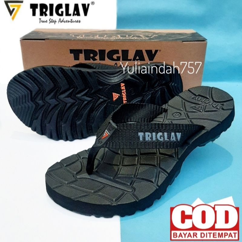 Sandal Triglav Original - Sandal Jepit Triglav Original Casual Pro Premium - Sandal Pria Outdoor - Sandal gunung triglav - Sandal Outdoor Sandal Hiking TRIGLAV