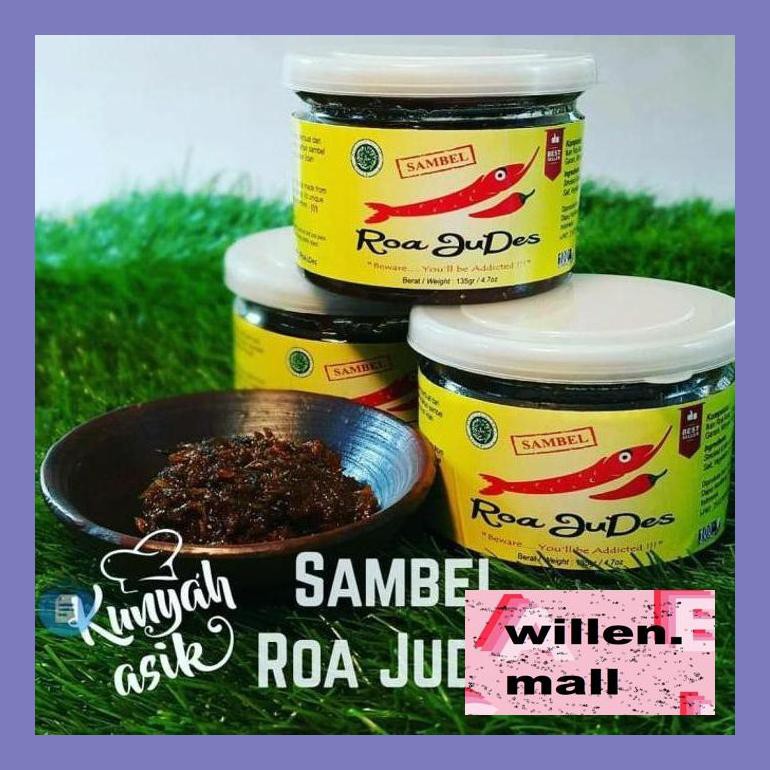 

Wil4Sbu Sambal Roa Judes Manado Ikan Roa Pedas Gila Sambel Roa Bud0Elw