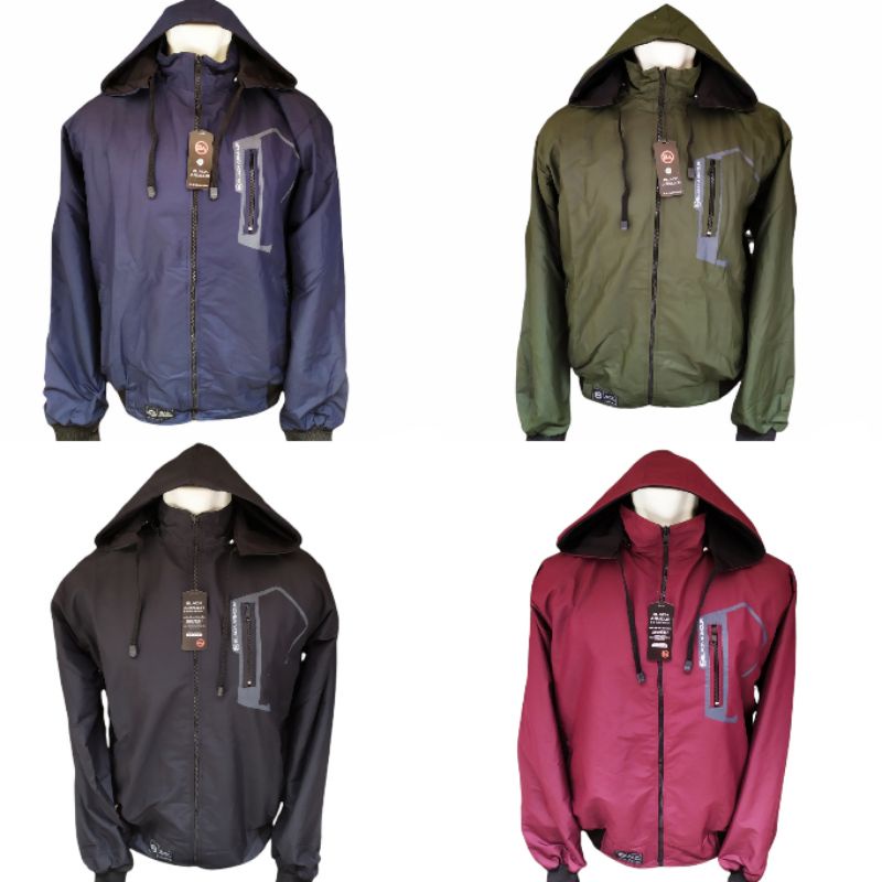 jaket parasut black armour terbaru | jaket terlaris | jaket casual