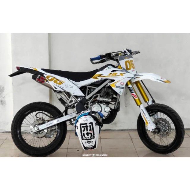 Decal Stiker KLX BF 150 / KLX BF SE EXTREME / DTRACKER NEW / DTRACKER 150 SE SUPERMOTO Full Body Sti