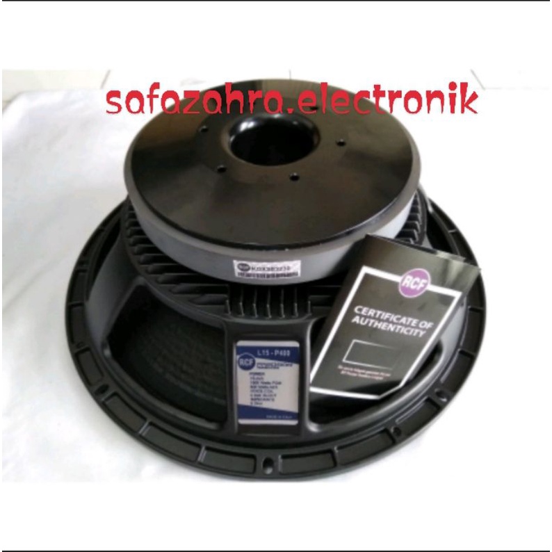 SPEAKER WOOFER RCF L15P400 L15 P400 15 inch mid low speaker component original,barang berkualitas dan sudah teruji