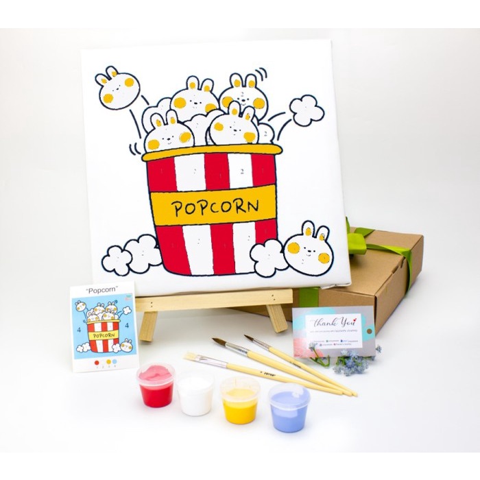 

Produk Terbaru [Painter'S Journey]Painting Kit Kanvas 30X30+Box/Set Melukis