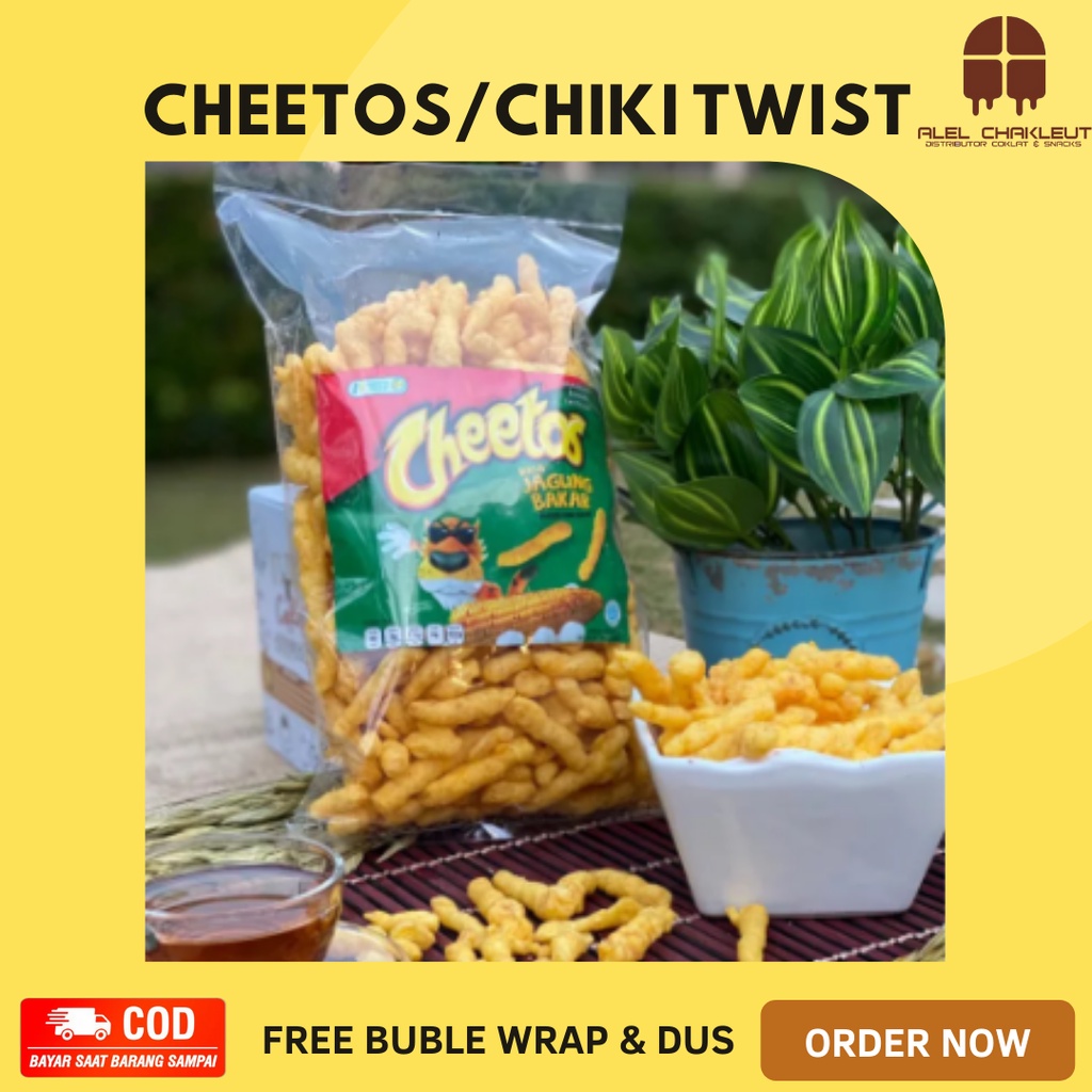 

Cheetos Jagung Bakar/Chiki Twist Snack 250 Gram Kiloan Murah Original