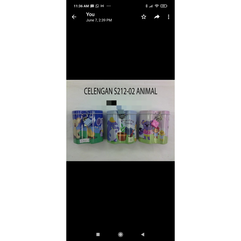 

celengan animal s 212 02 kecil gembok