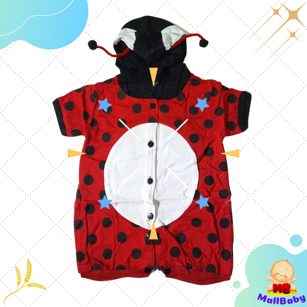 Baju Bayi Lucu Romper Jumper Bayi Kostum Karakter