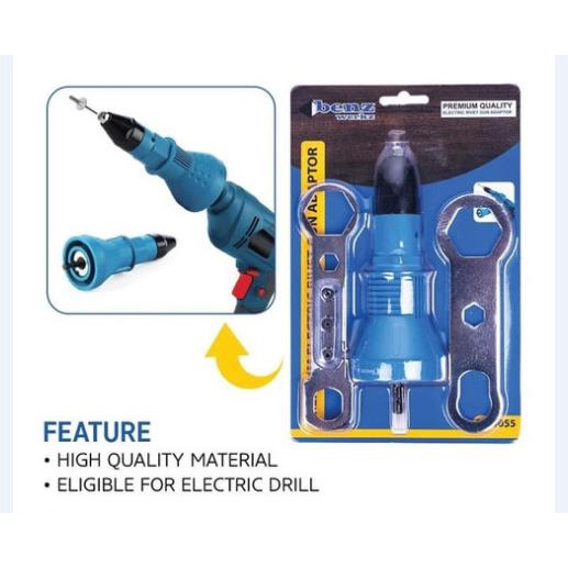 ADAPTOR RIVET BENZ BZ-9005 / ADAPTOR BOR RIVETER / BENZ