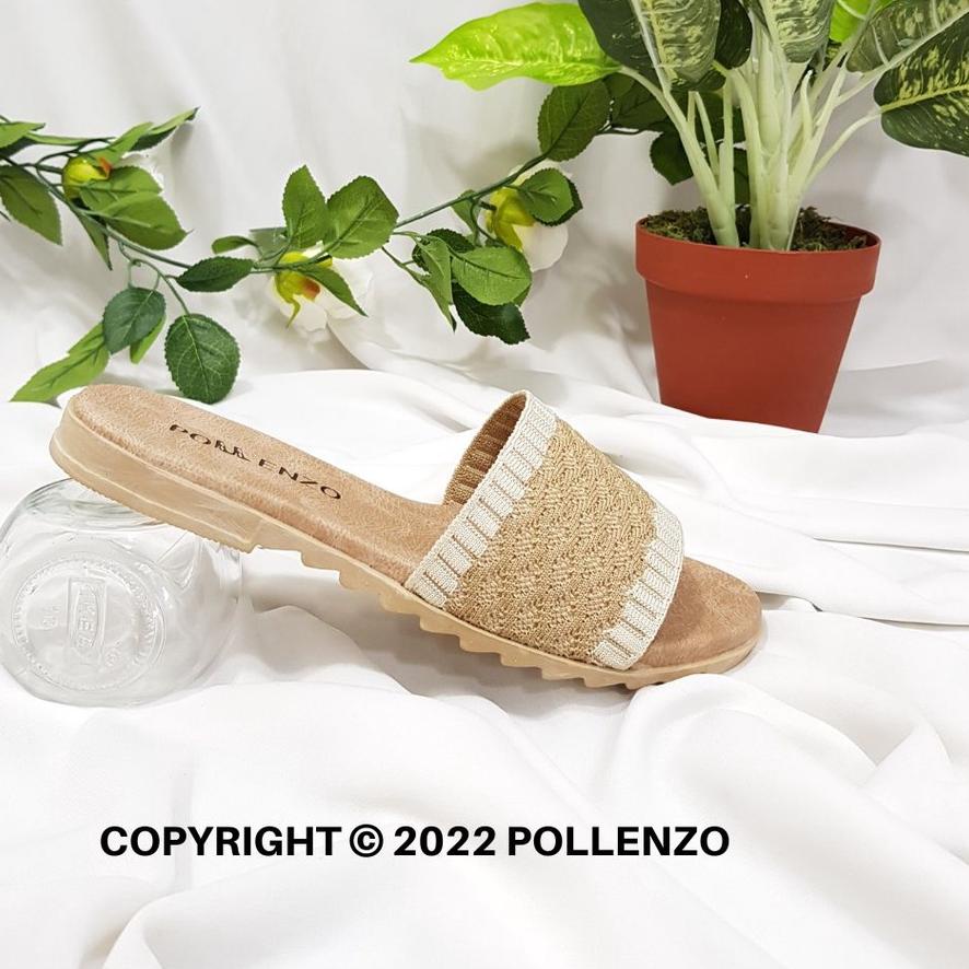 Pollenzo Sandal Kokop Teplek Wanita Lia-433 ハ