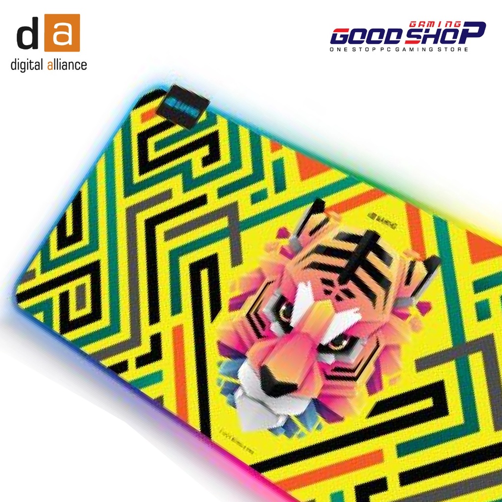 Digital Alliance D4 Tiger RGB XL - Gaming Mousepad