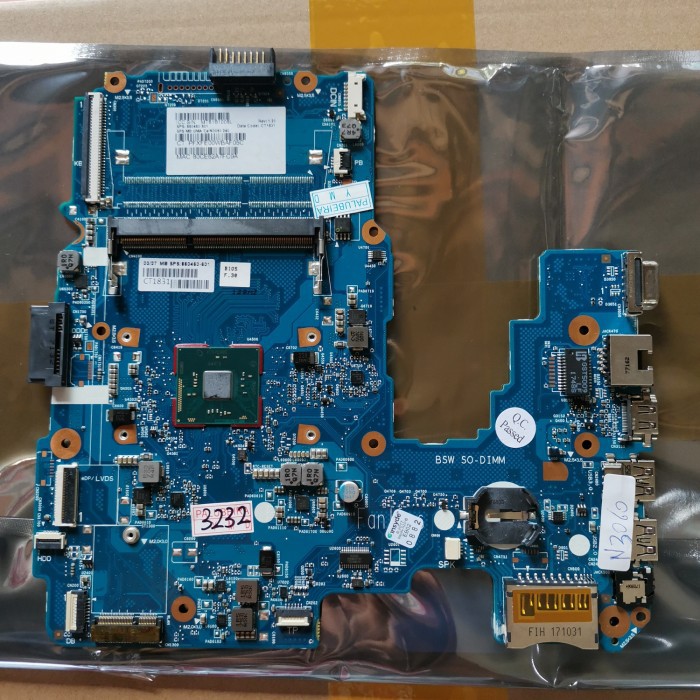 Motherboard HP 14-AM Intel N3060 DINERINL