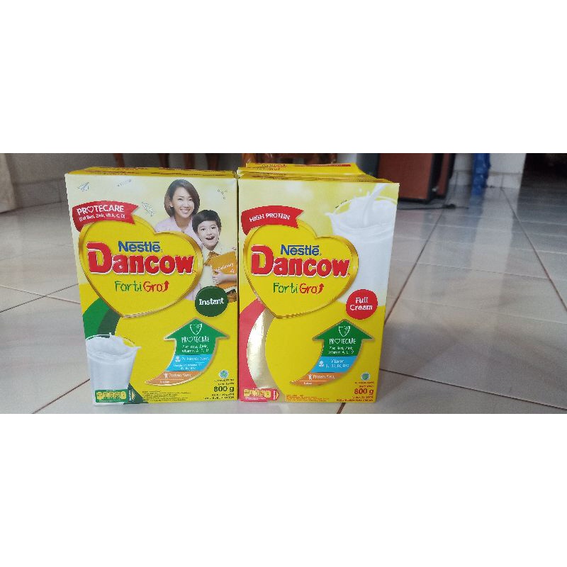 

Dancow Fortigrow ProteCare dan Dancow Fortigrow highprotein