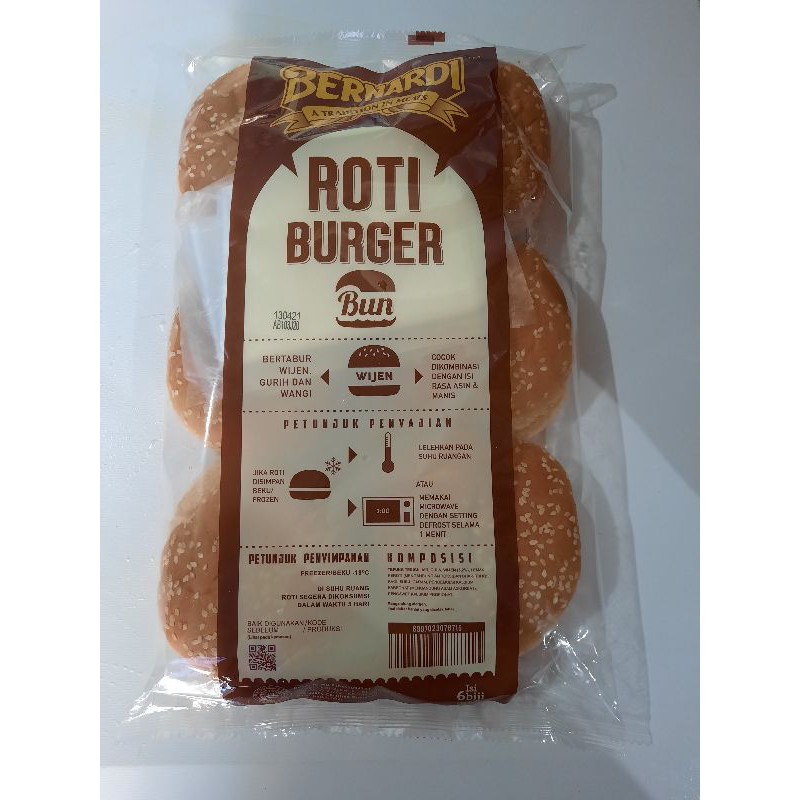 

ROTI BURGER PLUS WIJEN BERNARDI