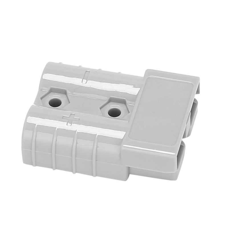 For Anderson Style Plug Connectors 50A 600V 6-12AWG AC/DC Power Tool for 6AWG Plated Solid Terminals Plugs Gray