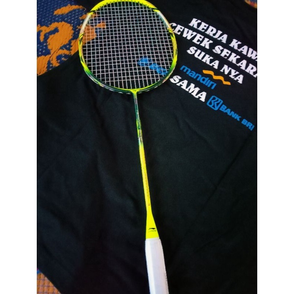 Raket Badminton Linning  Aeronout 9000D dan Aeronout 9000c free tas kain dan grip