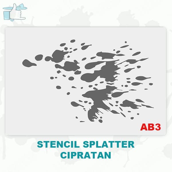 

Jualan Stencil Splatter / Stencil Cipratan / Cetakan Gambar Ab3 Terlaris