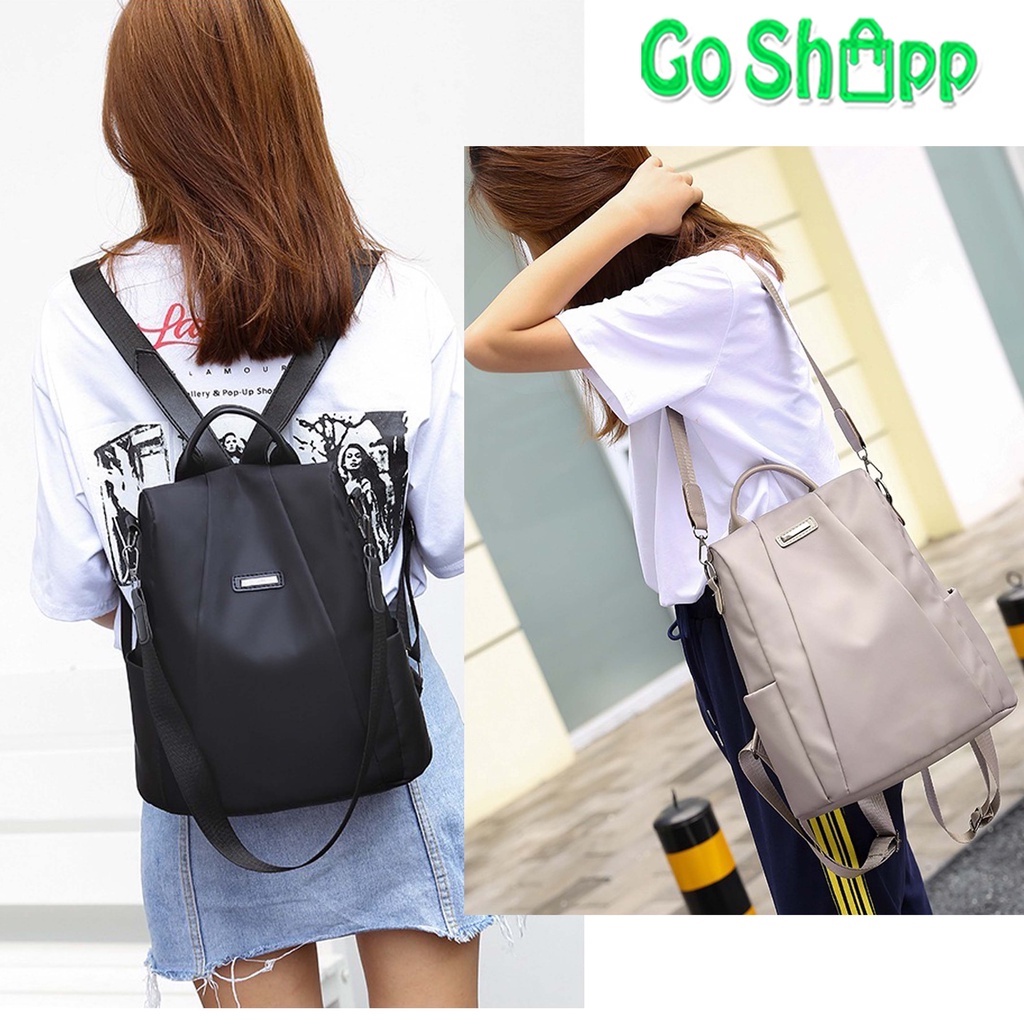 Tas Backpack Import - Tas Ransel Wanita - Tas Wanita Terbaru - Tas Ransel Wanita Anti Maling - Backpack Korea Impor - Tas Wanita 2in1 [BK10]