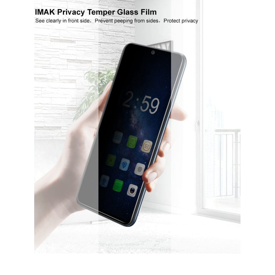 XIAOMI 11T / 11T PRO TEMPERED GLASS PRIVACY ANTI SPY FULL COVER