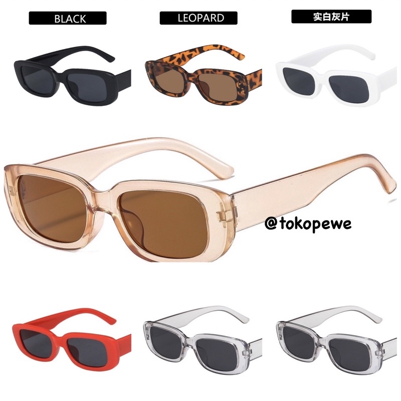Fashion Kaca Mata Hitam Model terbaru Kacamata Hitam Wanita/Pria Sunglasses Korean INS Fashion