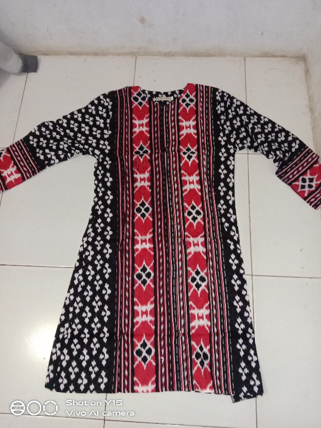 Tunik Batik Wanita Tradisional Butik, Atasan Batik Wanita ,seragaman Batik Pekalongan