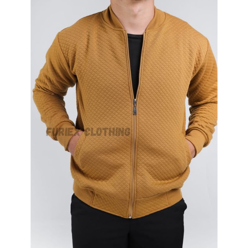 COMFY JACKET JAKET COMFY PREMIUM CAMMEL