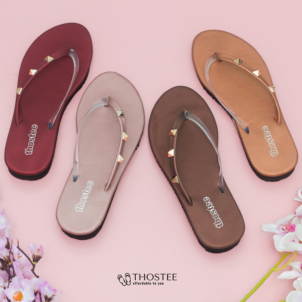 Sandal Jepit Kulit Wanita Thostee Nadinest pusatmode1234