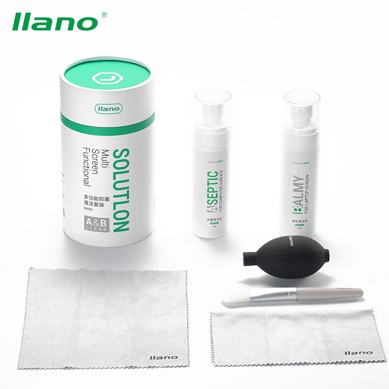 

llano 6Pcs Set Alat Pembersih Layar LCD Monitor TV / Laptop / Kamera