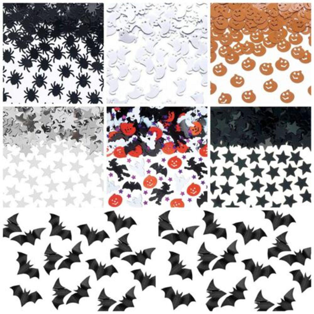 Solighter 15g Spider Bat Cat Fashion Sprinkle Sequin Hiasan Rumah Pesta Halloween