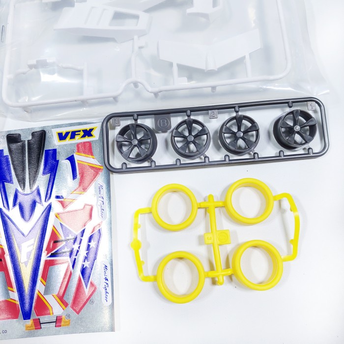 Mini 4wd Merk Ruize Fighter Magnum Premium Super 2 Chassis