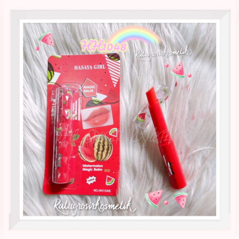 [ECER] LIP BALM HASAYA GIRL WATERMELON NO.HH1048