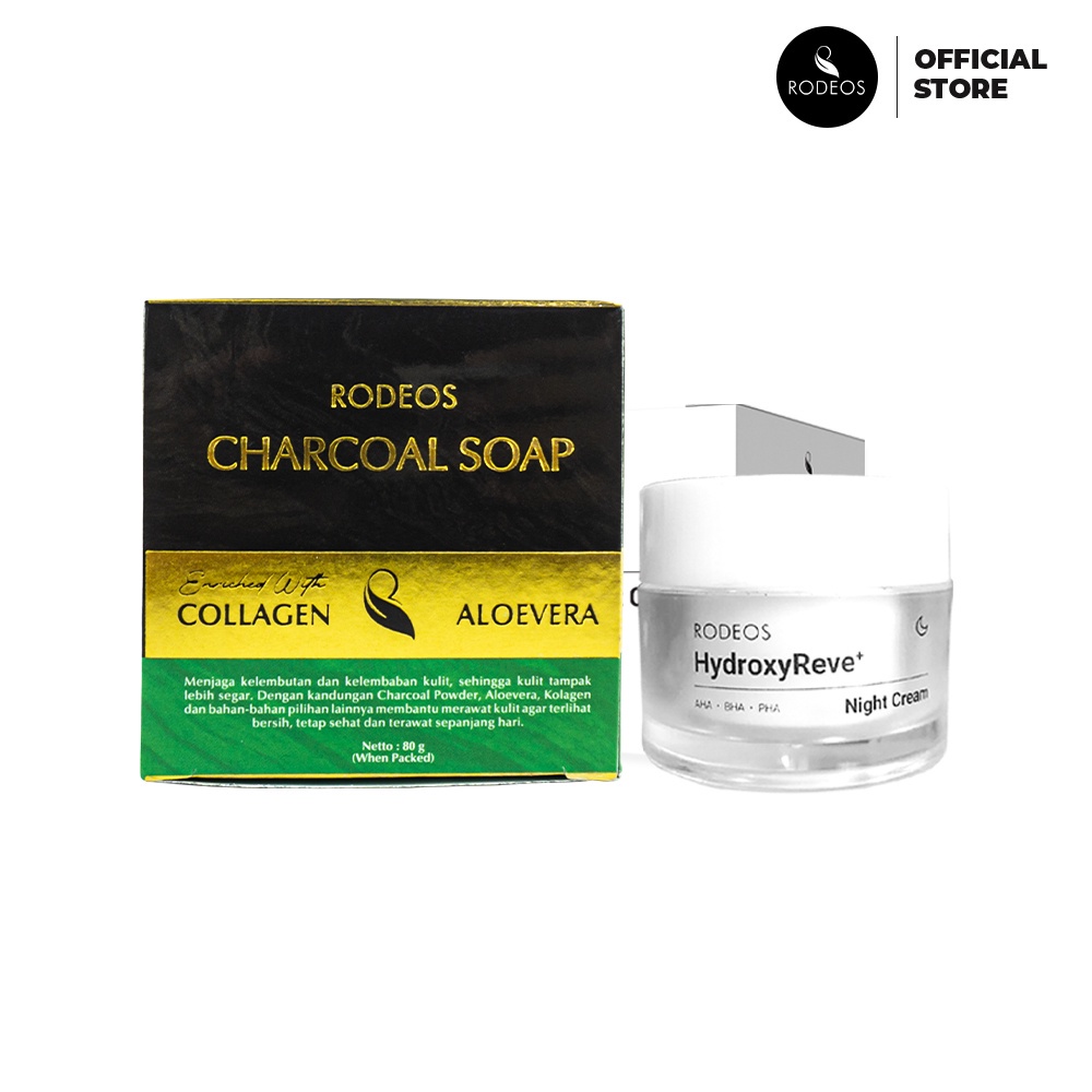 Rodeos | Charcoal Soap HydroxyReve+ Night Cream