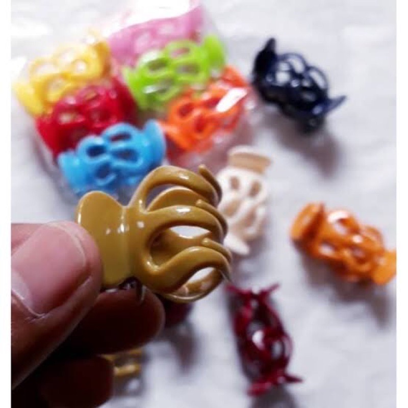 (1LUSIN) JEDAI ORI LOKAL JEPIT MINI 2,5CM WARNA