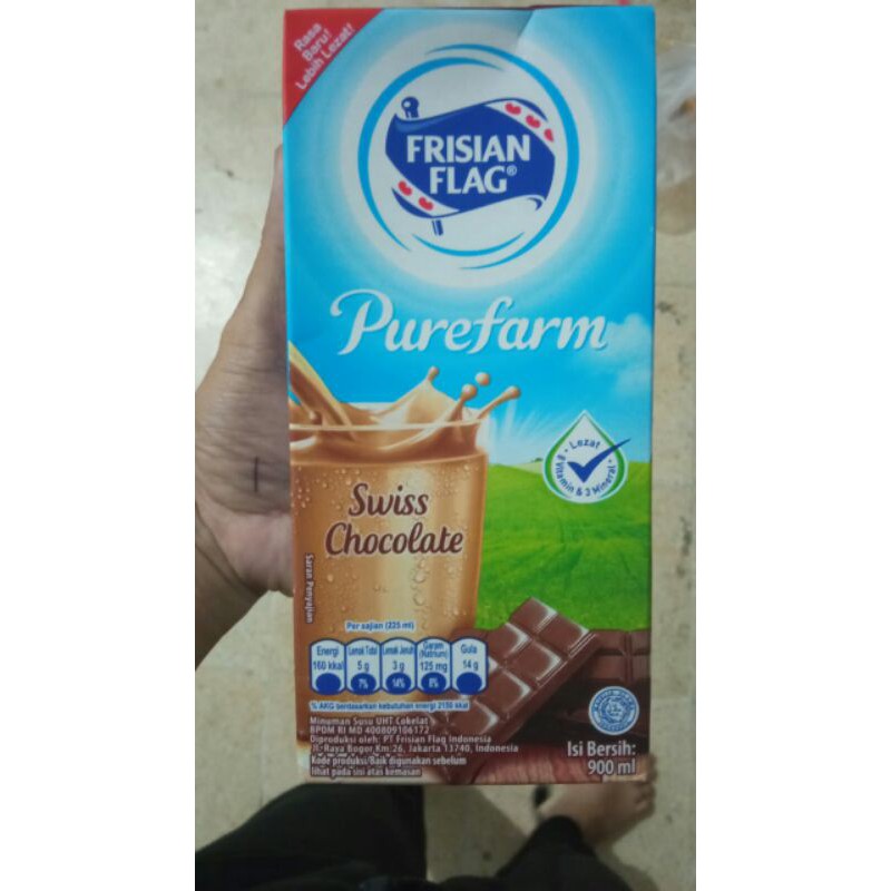 

SusuUHT Frisian Flag rasa Swiss Chocolate 900ml