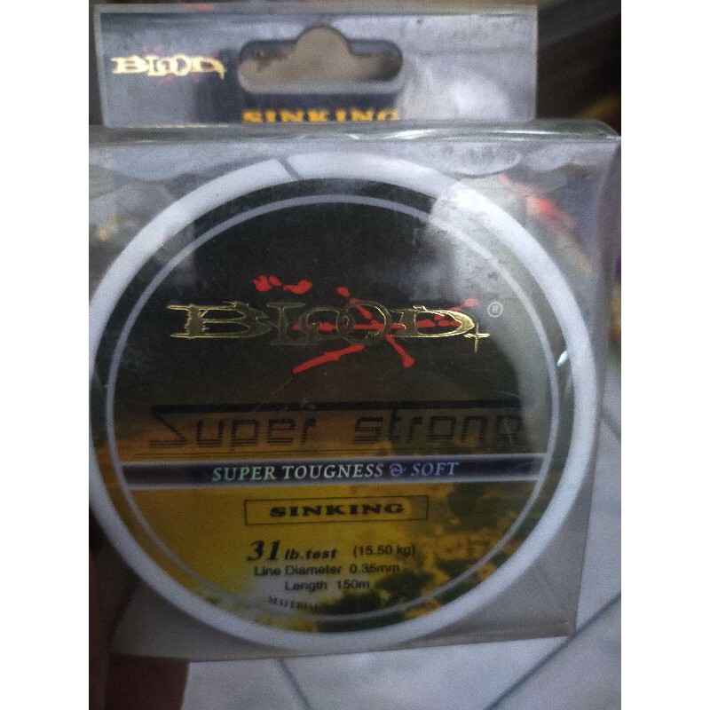 SENAR BLOOD SUPER STRONG 150M