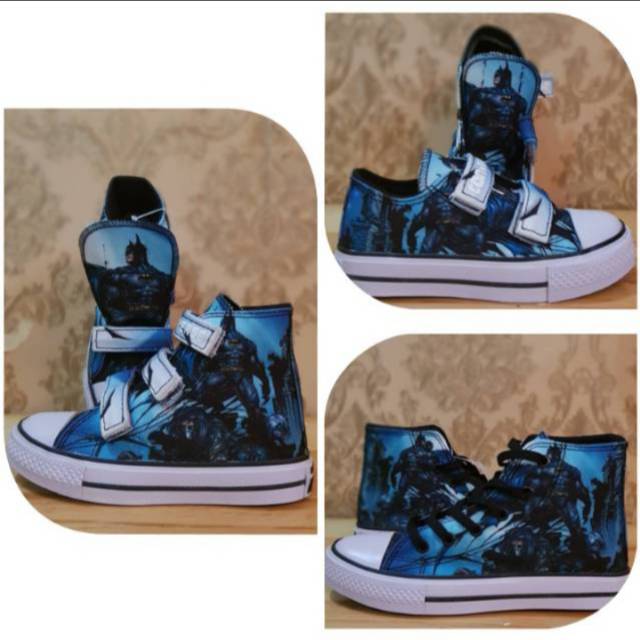 Sepatu converse anak motif batman
