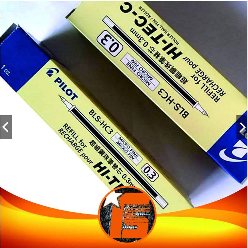 

ISI HI TECH C | REFILL HITECH C | ISI BOLPEN MAKNANI | 0.3