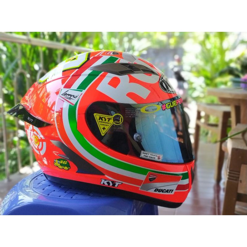 helm vendetta 2 Mugello air pump on size l dan xl