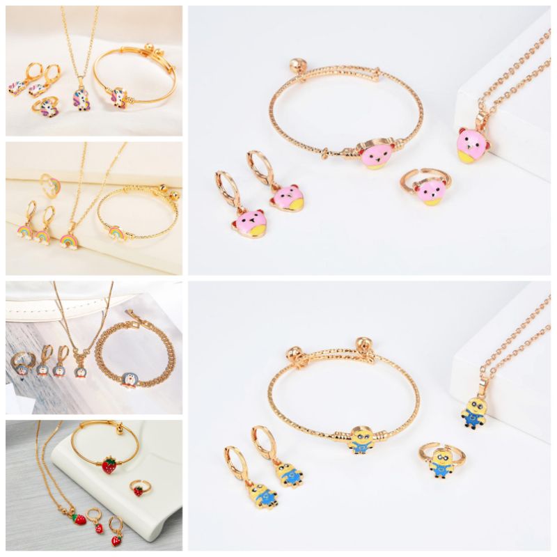 set perhiasan anak / perhiasan xuping anak