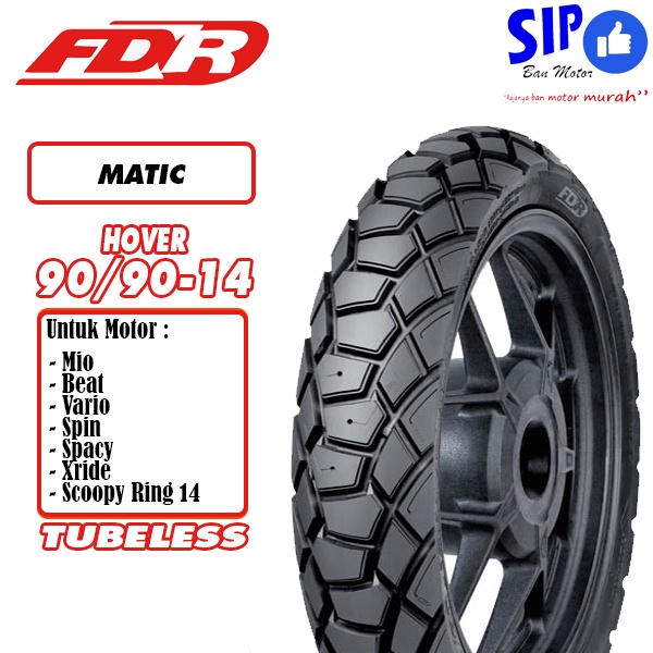 Ban motor matic FDR Hover 90 90 14 Tubeless