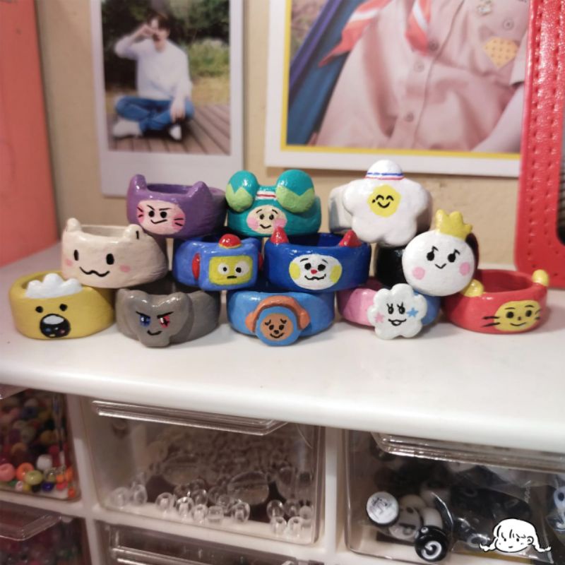 TRUZ Clay Ring Treasure / Cincin Clay TRUZ Treasure