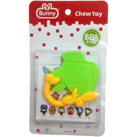 Lusty Bunny Apel Silicone Teether Gigitan Bayi - DT-8112