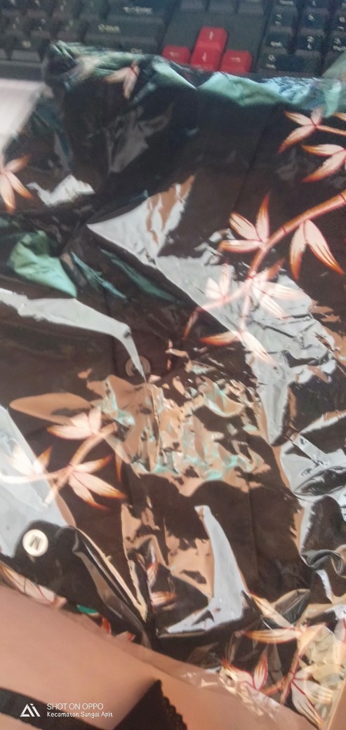 Batik Couple Keluarga Sania Ruffle Ori Ndoro Jowi Dnt Motif Kipas