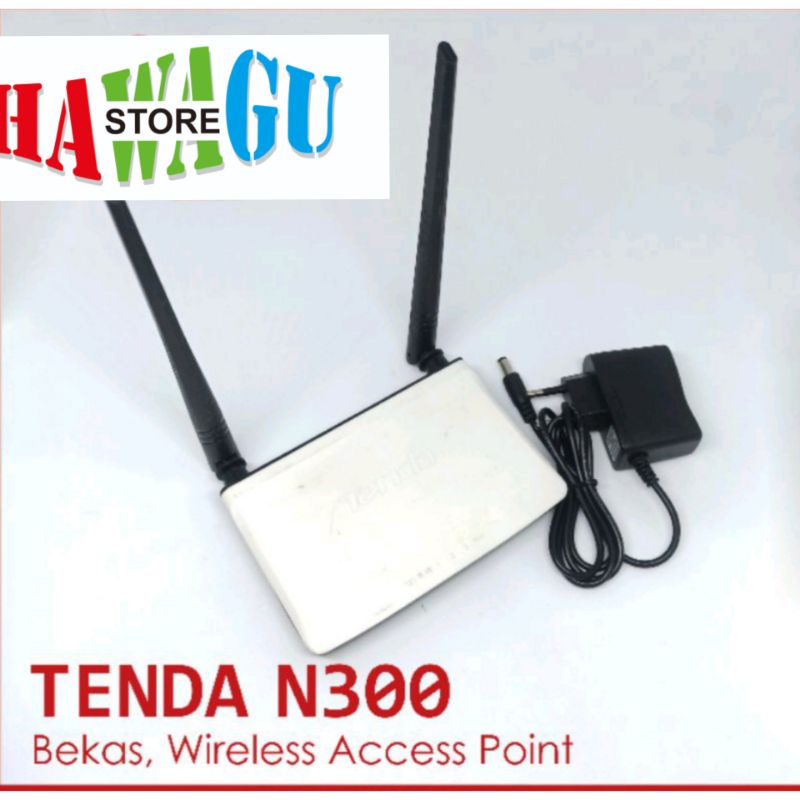 ROUTER WIFI TENDA N300 V5 ACCESS POINT WIRELESS BUKAN N301 N318 AC6 F3