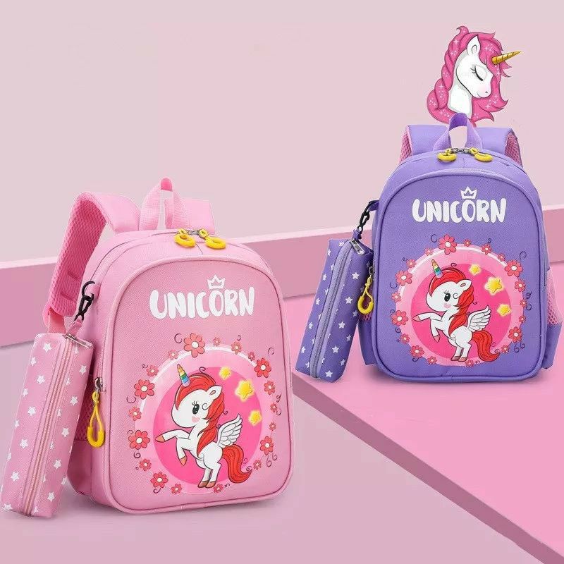 Tas Anak Perempuan Tas Anak Sd TK karakter unicorn