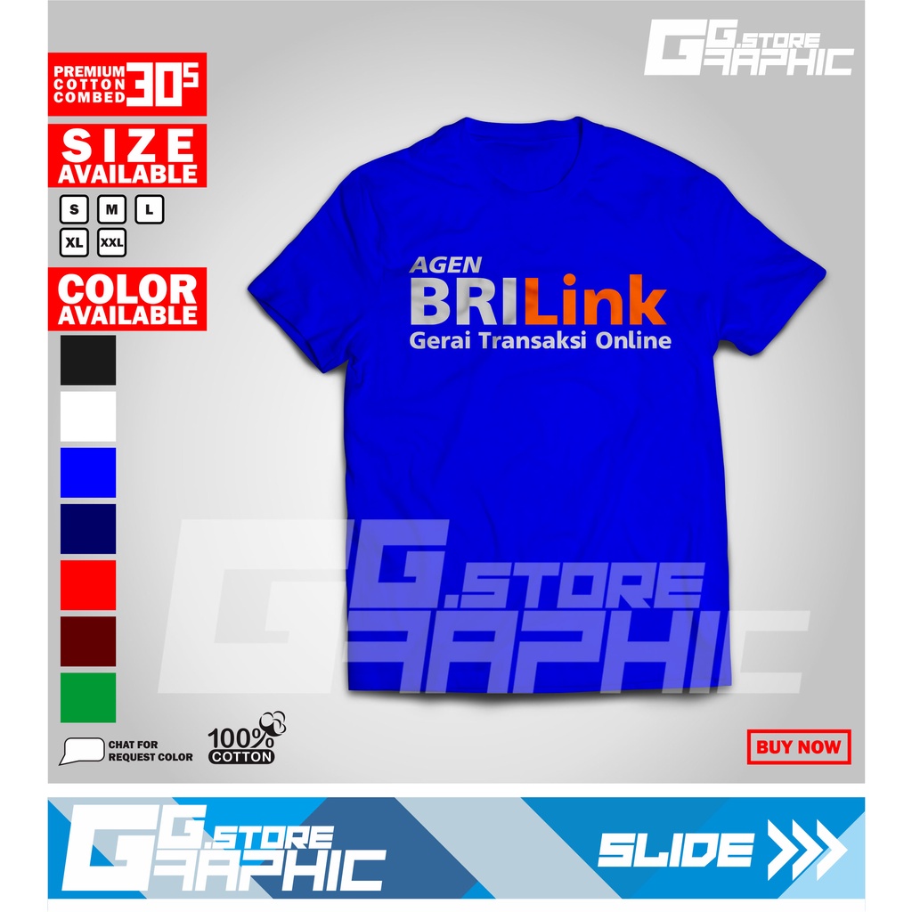 Baju Kaos AGEN BRILINK 02