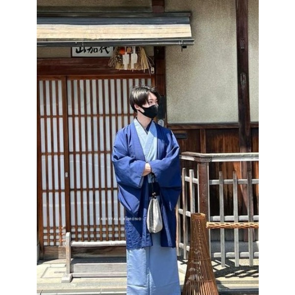 Kimono Jepang Winter set Pria