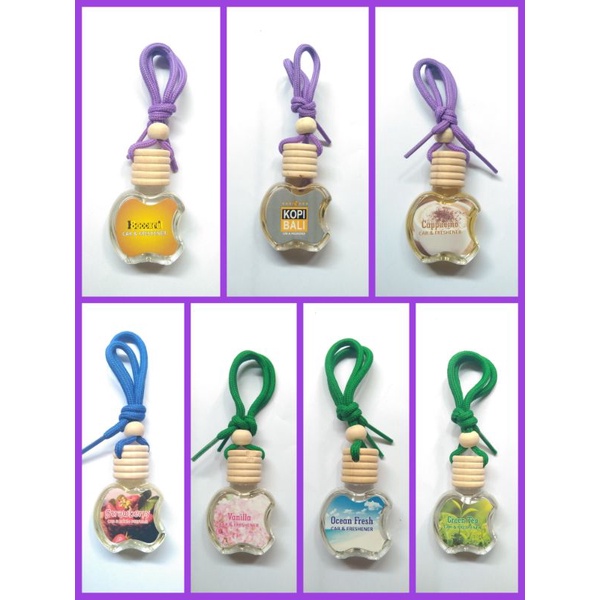 Parfum Mobil Botol Gantung Apel Kopi Bali Baccarat Mewah Pengharum Ruangan Lemari