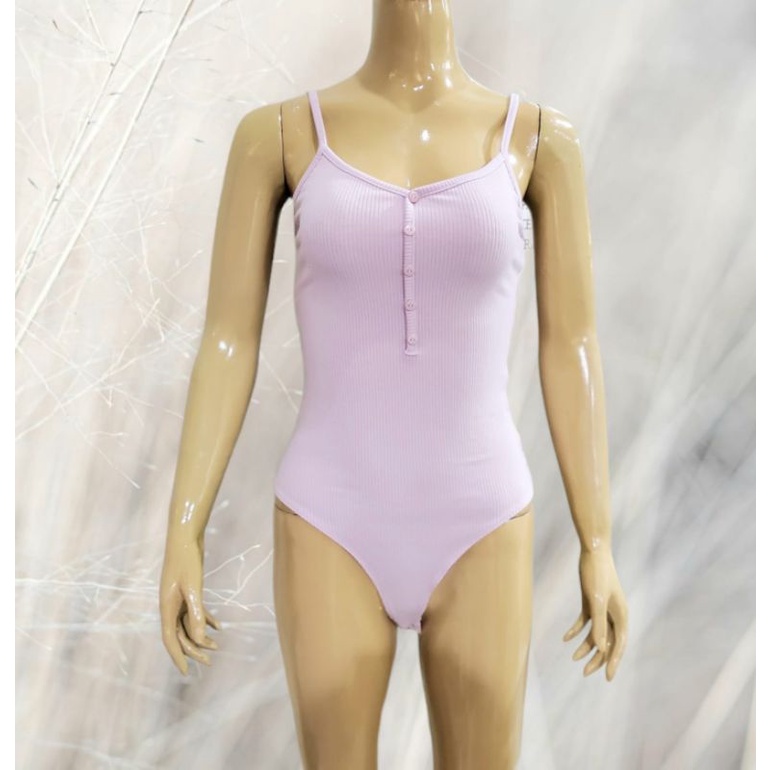 BODYSUIT AKSEN BOTTON UP TERMURAH