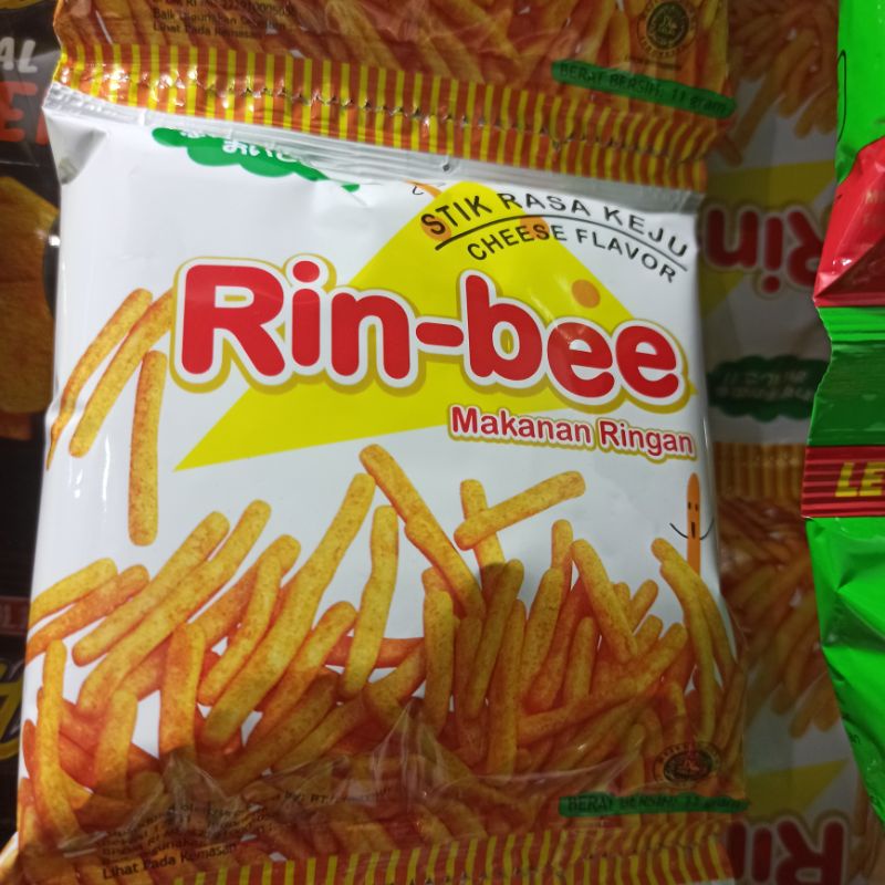 

Oishi Rin-bee Snack Rinbee Stik Rasa Keju Cheese Flavor